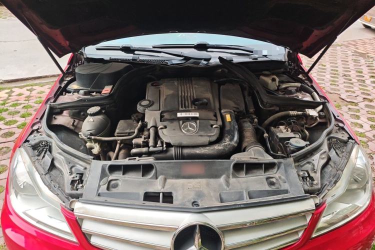 Used Mercedes-Benz C-Class 2013 C 180 CGI Classic Engine Bay