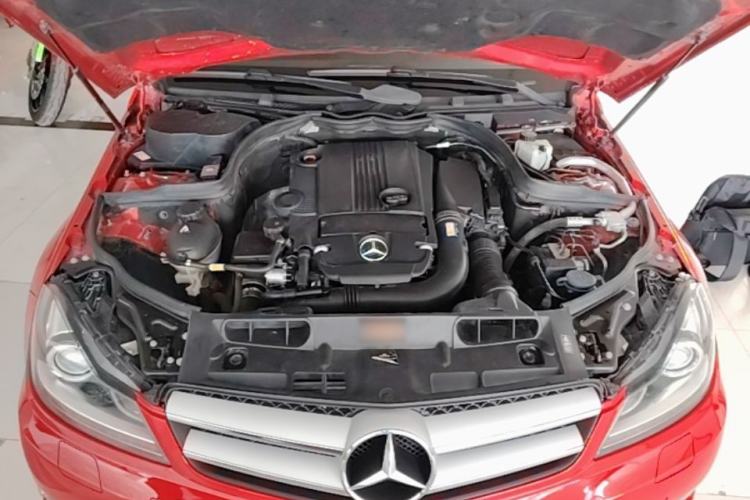Used Mercedes-Benz C-Class 2013 C 180 Coupe Engine Bay