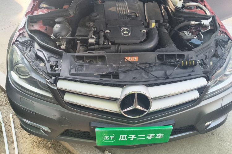 Used Mercedes-Benz C-Class 2013 C 180 Coupe Engine Bay