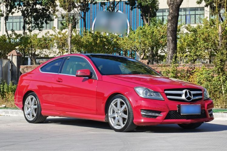 Used Mercedes-Benz C-Class 2013 C 180 Coupe Exterior 2
