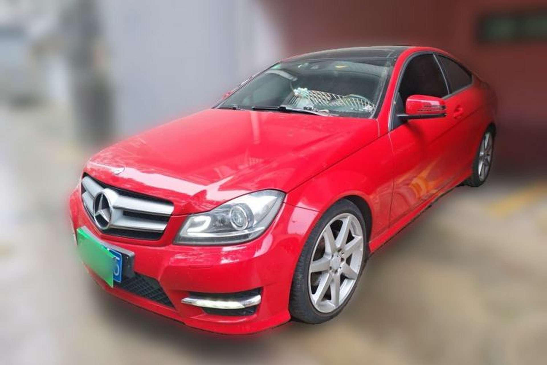 Used Mercedes-Benz C-Class 2013 C 180 Coupe Front Left 45 Deg