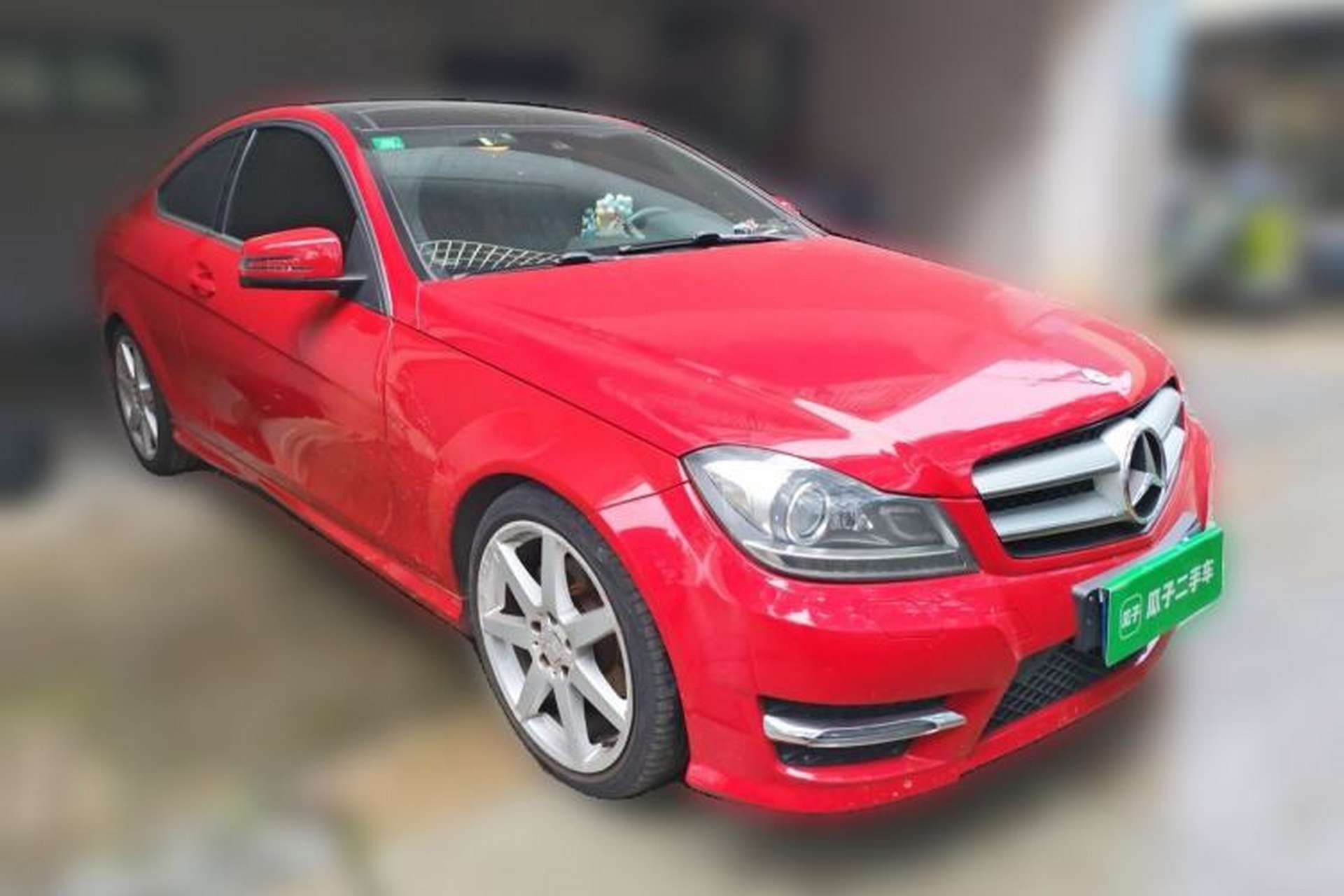 Used Mercedes-Benz C-Class 2013 C 180 Coupe Front Right 45 Deg