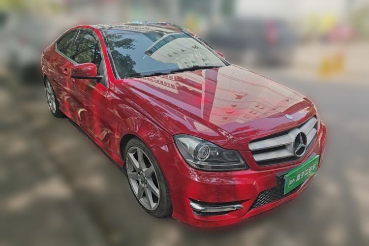 Used Mercedes-Benz C-Class 2013 C 180 Coupe Front Right 45 Deg
