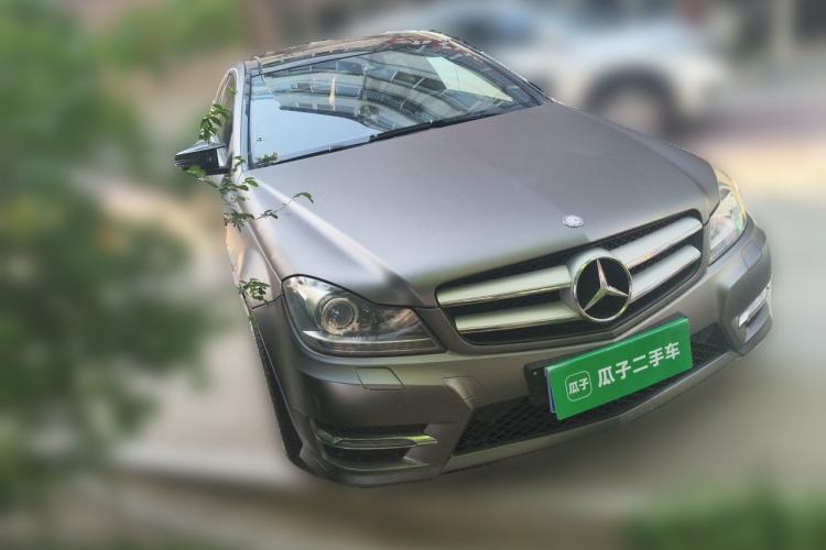 Used Mercedes-Benz C-Class 2013 C 180 Coupe Front Right 45 Deg
