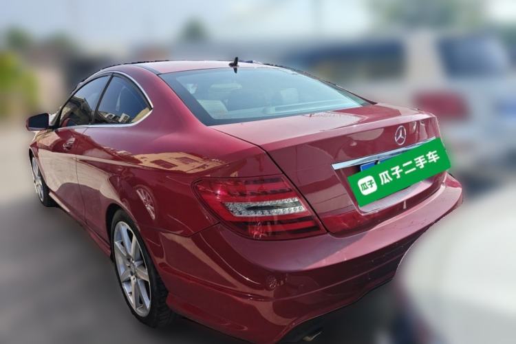 Used Mercedes-Benz C-Class 2013 C 180 Coupe Rear Left 45 Deg