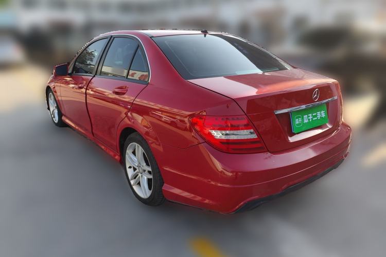 Used Mercedes-Benz C-Class 2013 C 180 Classic Grand Edition Rear Left 45 Deg