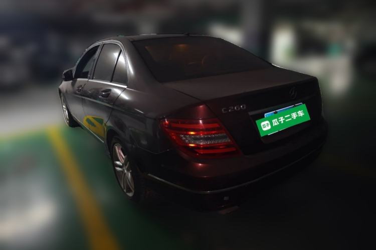 Used Mercedes-Benz C-Class 2013 C 260 CGI Elegant Model Rear Left 45 Deg