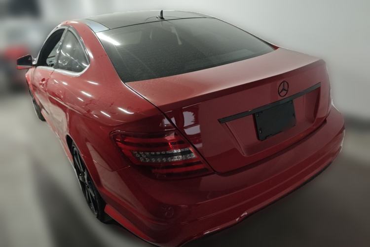 Used Mercedes-Benz C-Class 2013 C 180 Coupe Rear Left 45 Deg