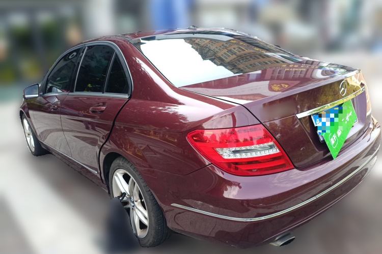 Used Mercedes-Benz C-Class 2013 C 260 CGI Elegant Model Rear Left 45 Deg