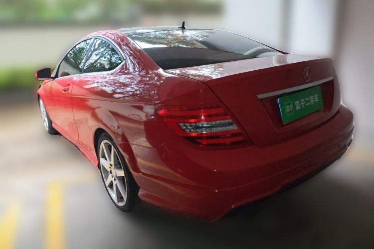 Used Mercedes-Benz C-Class 2013 C 180 Coupe Rear Left 45 Deg