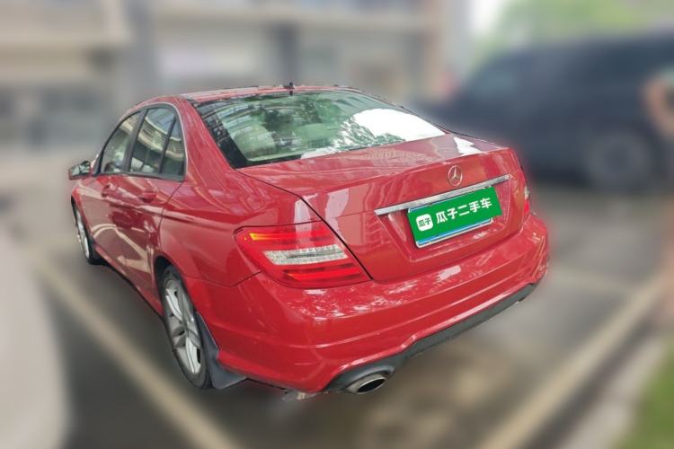 Used Mercedes-Benz C-Class 2013 C 180 Classic Grand Edition Rear Left 45 Deg