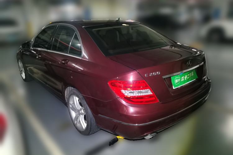 Used Mercedes-Benz C-Class 2013 C 260 CGI Elegant Model Rear Left 45 Deg