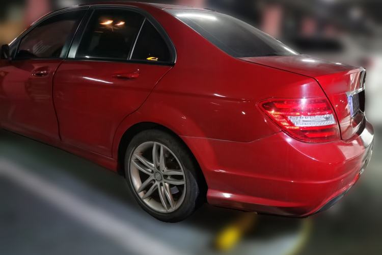 Used Mercedes-Benz C-Class 2013 C 180 Classic Grand Edition Rear Left 45 Deg