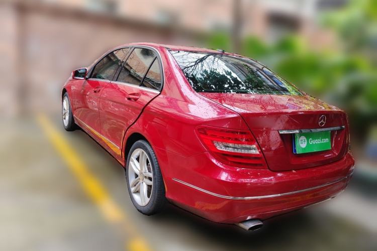 Used Mercedes-Benz C-Class 2013 C 260 CGI Elegant Model Rear Left 45 Deg