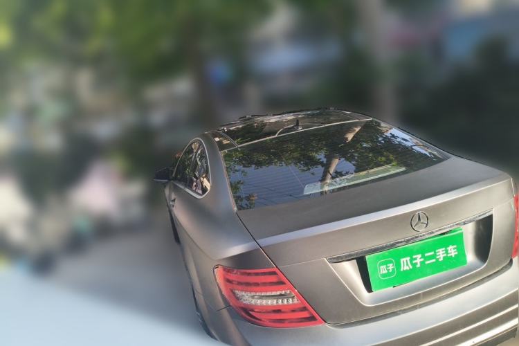 Used Mercedes-Benz C-Class 2013 C 180 Coupe Rear Left 45 Deg