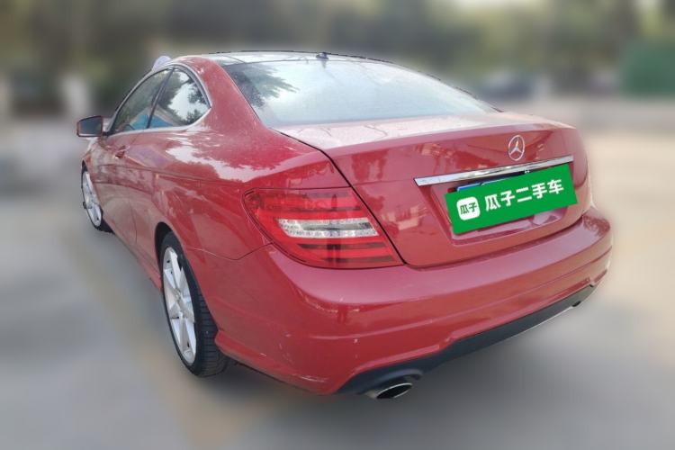Used Mercedes-Benz C-Class 2013 C 180 Coupe Rear Left 45 Deg