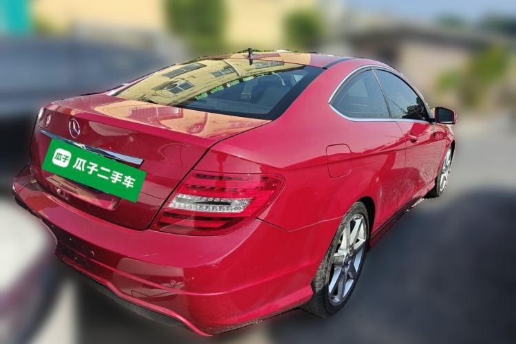 Used Mercedes-Benz C-Class 2013 C 180 Coupe Rear Right 45 Deg