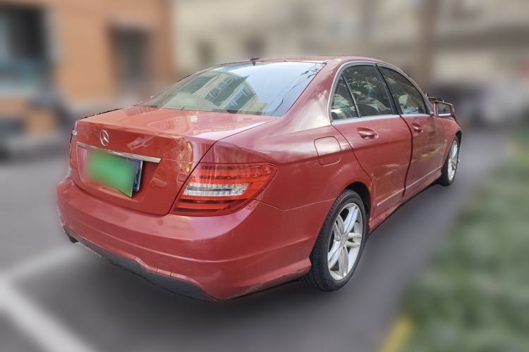 Used Mercedes-Benz C-Class 2013 C 260 CGI Elegant Model Rear Right 45 Deg