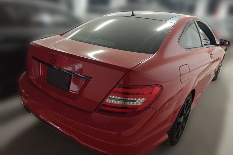 Used Mercedes-Benz C-Class 2013 C 180 Coupe Rear Right 45 Deg