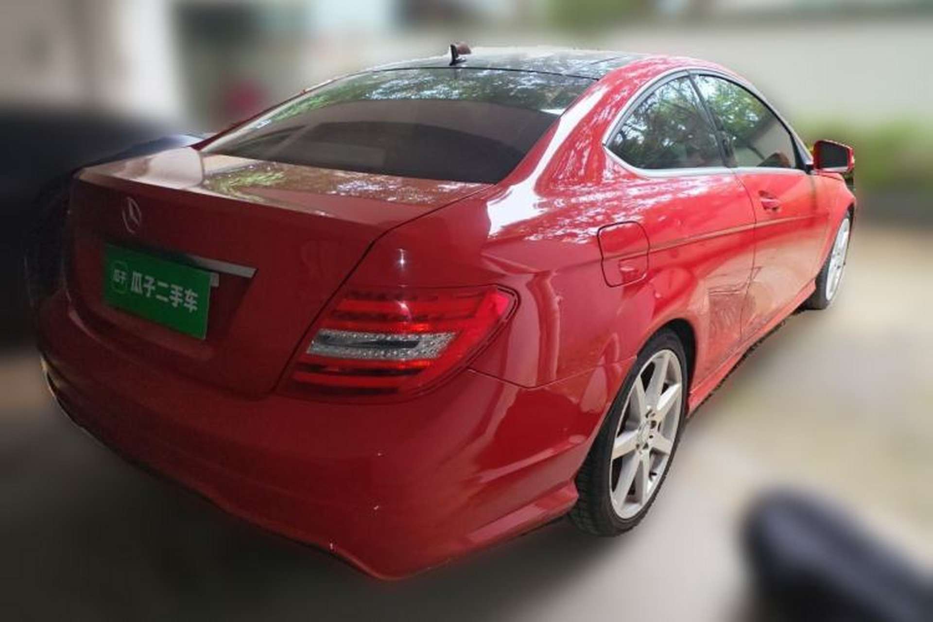 Used Mercedes-Benz C-Class 2013 C 180 Coupe Rear Right 45 Deg
