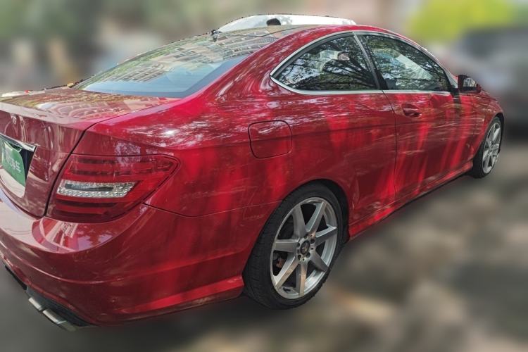 Used Mercedes-Benz C-Class 2013 C 180 Coupe Rear Right 45 Deg