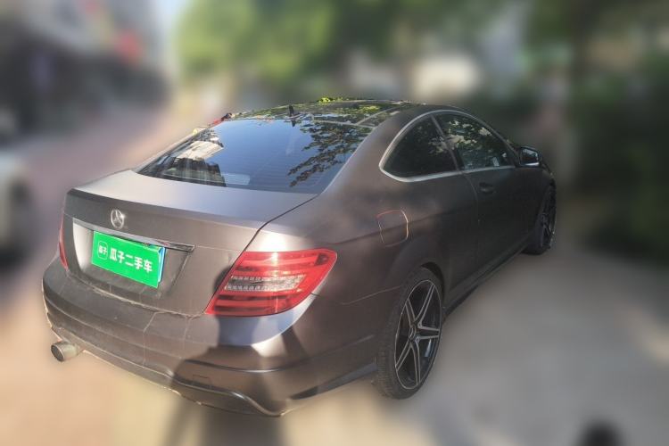Used Mercedes-Benz C-Class 2013 C 180 Coupe Rear Right 45 Deg