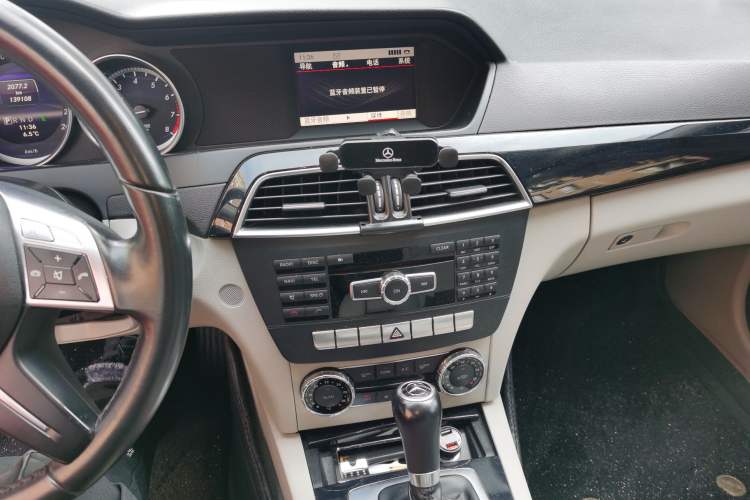 Used Mercedes-Benz C-Class 2013 C 180 CGI Classic Audio And AC Panel