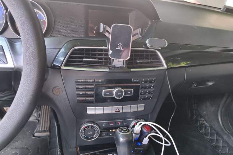 Used Mercedes-Benz C-Class 2013 C 180 CGI Classic Audio And AC Panel