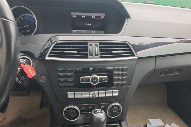 Used Mercedes-Benz C-Class 2013 C 180 CGI Classic Audio And AC Panel