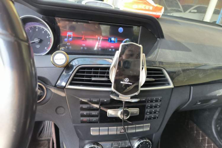 Used Mercedes-Benz C-Class 2013 C 180 CGI Classic Audio And AC Panel