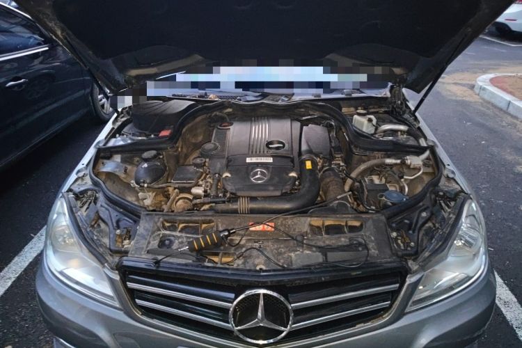 Used Mercedes-Benz C-Class 2013 C 180 CGI Classic Engine Bay