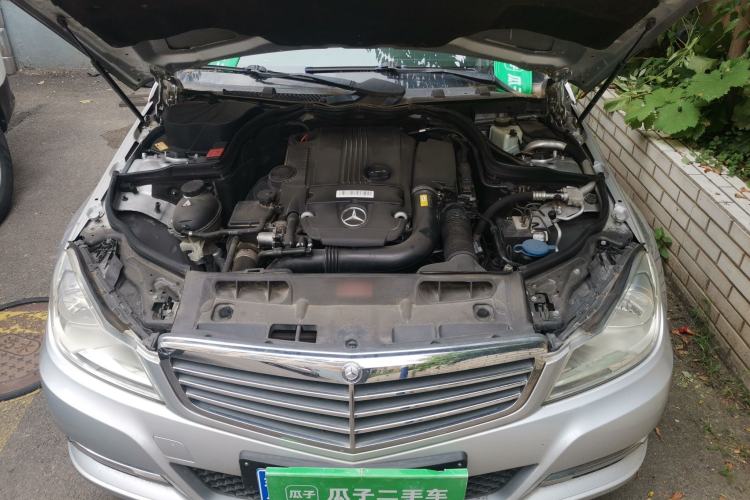 Used Mercedes-Benz C-Class 2013 C 180 CGI Classic Engine Bay