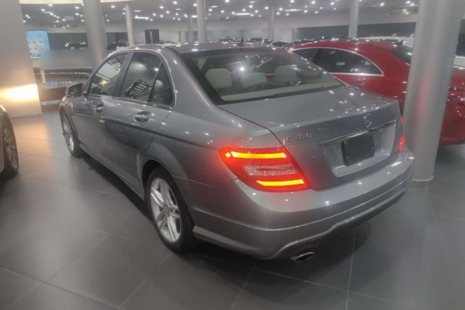 Used Mercedes-Benz C-Class 2013 C 180 Classic Grand Edition Rear Left 45 Deg