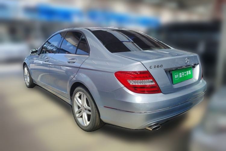 Used Mercedes-Benz C-Class 2013 C 260 CGI Elegant Model Rear Left 45 Deg