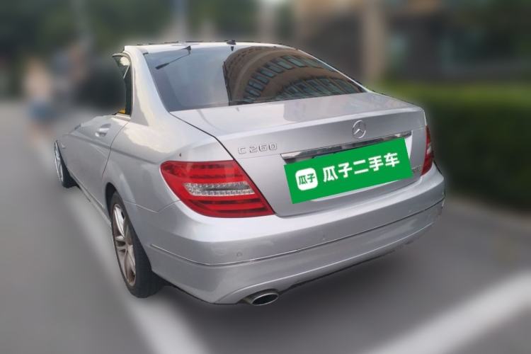 Used Mercedes-Benz C-Class 2013 C 260 CGI Elegant Model Rear Left 45 Deg