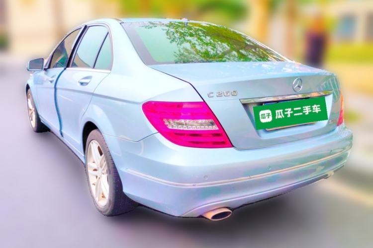 Used Mercedes-Benz C-Class 2013 C 260 CGI Elegant Model Rear Left 45 Deg