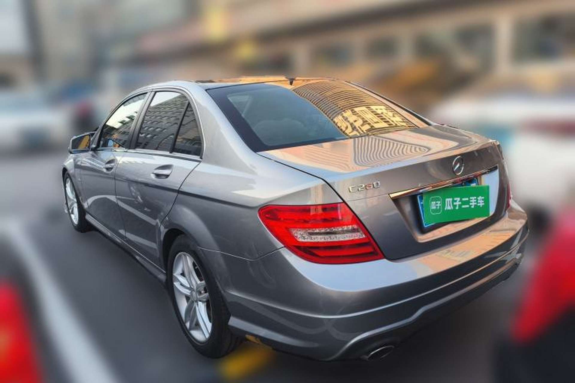 Used Mercedes-Benz C-Class 2013 C 180 Classic Grand Edition Rear Left 45 Deg