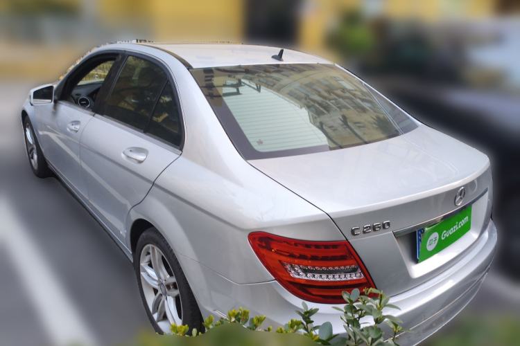 Used Mercedes-Benz C-Class 2013 C 260 CGI Elegant Model Rear Left 45 Deg