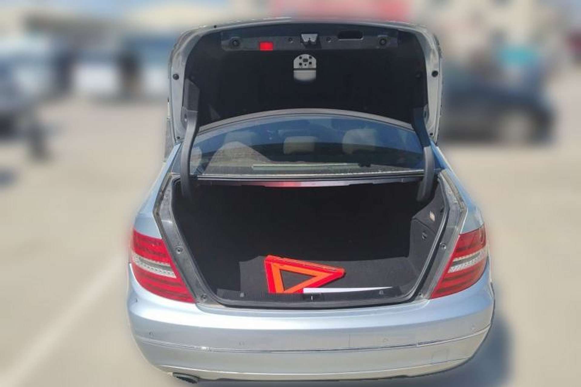 Used Mercedes-Benz C-Class 2013 C 260 CGI Elegant Model Trunk