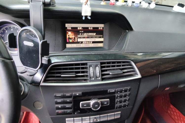 Used Mercedes-Benz C-Class 2013 C 180 CGI Classic Audio And AC Panel