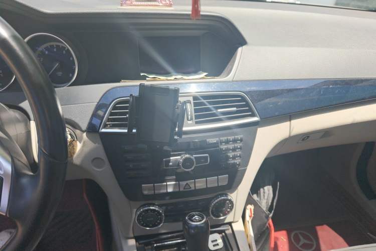 Used Mercedes-Benz C-Class 2013 C 180 CGI Classic Audio And AC Panel
