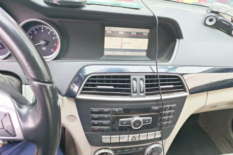 Used Mercedes-Benz C-Class 2013 C 180 CGI Classic Audio And AC Panel