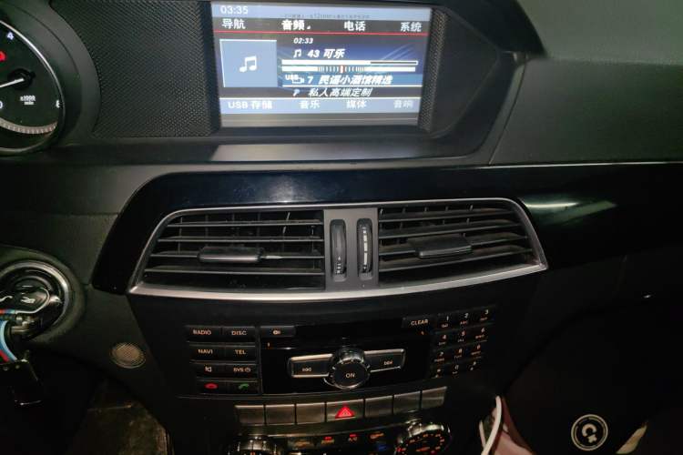 Used Mercedes-Benz C-Class 2013 C 180 CGI Classic Audio And AC Panel