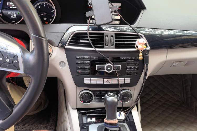 Used Mercedes-Benz C-Class 2013 C 180 CGI Classic Audio And AC Panel
