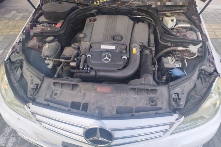 Used Mercedes-Benz C-Class 2013 C 260 CGI Elegant Model Engine Bay