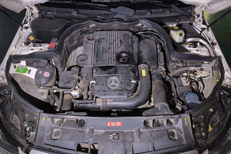 Used Mercedes-Benz C-Class 2013 C 180 Coupe Engine Bay