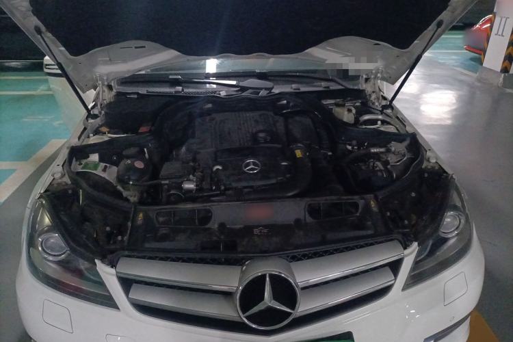 Used Mercedes-Benz C-Class 2013 C 180 Coupe Engine Bay