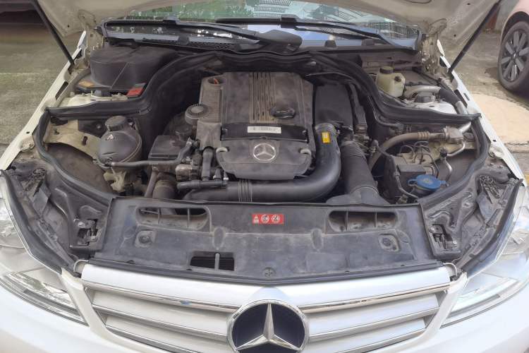 Used Mercedes-Benz C-Class 2013 C 180 CGI Classic Engine Bay