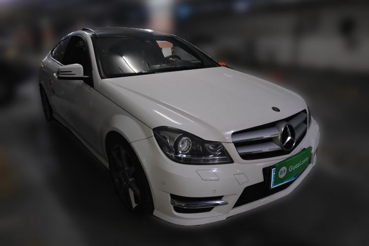 Used Mercedes-Benz C-Class 2013 C 180 Coupe Front Right 45 Deg