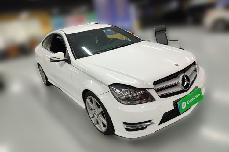 Used Mercedes-Benz C-Class 2013 C 180 Coupe Front Right 45 Deg